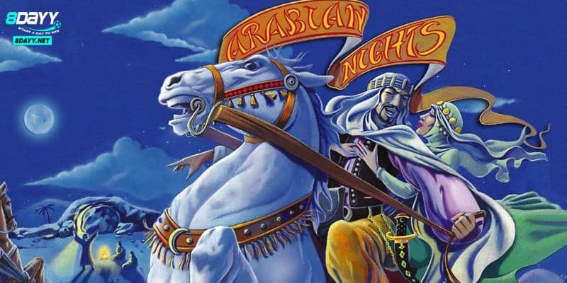Nổ Hũ Arabian Nights - Thế Giới Muôn Màu, Thưởng Khủng 2 Giới thiệu bối cảnh game nổ hũ Arabian Nights