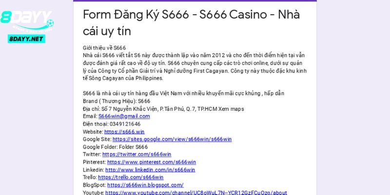 Nhà Cái S666 - Thiên Đường Giải Trí Số Một Hiện Nay 4 Hướng dẫn tân thủ thao tác đăng ký đơn giản